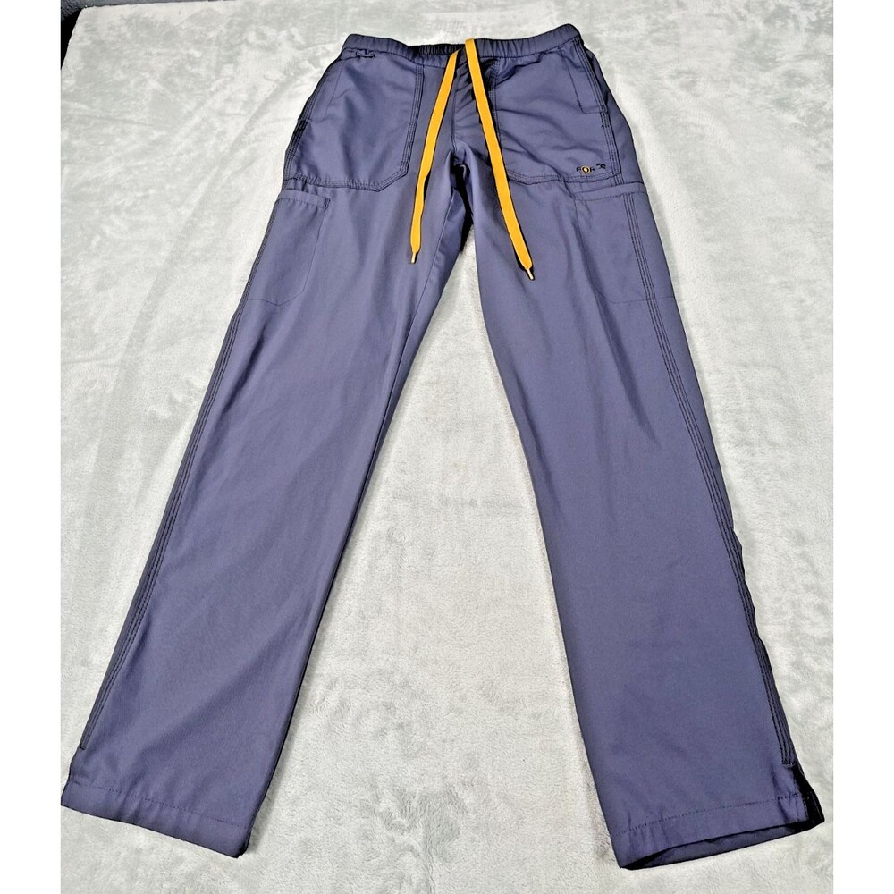 Carhartt Force Liberty Scrub Pants Womens XS Regular Pewter Gray Straight Leg